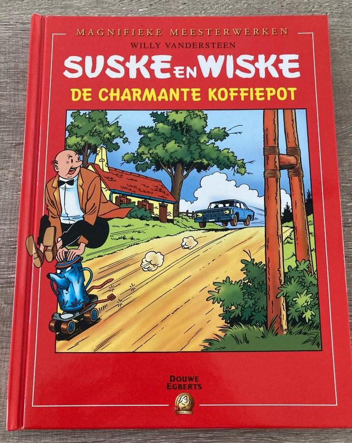 Suske en Wiske - de charmante koffiepot Douwe Egberts, Boeken, Stripboeken, Zo goed als nieuw, Eén stripboek, Ophalen of Verzenden