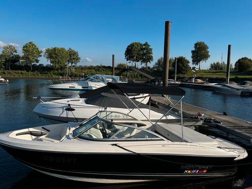Monterey 180FS, bowrider bj 2010, 6cil. + tandemasser., Watersport en Boten, Speedboten, Zo goed als nieuw, 6 meter of meer, Benzine