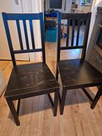Ikea stefan stoel 1x zwart, Gebruikt, Ophalen of Verzenden, Zwart