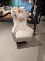 ZEER LUXE FAUTEUIL LEDER/STOF STERK AFGEPRIJSD, Ophalen, MODERN, Nieuw, 75 tot 100 cm