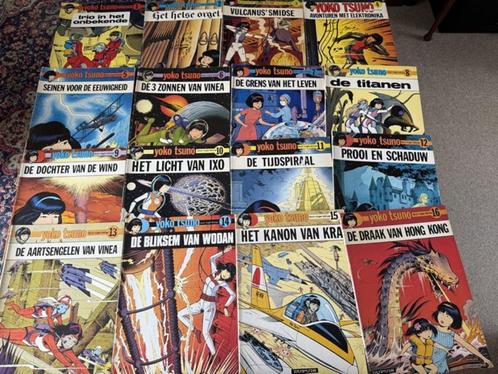 Yoko Tsuno 16 Albums. Deel 1 t/m 16. Roger Leloup.  Allemaal, Boeken, Stripboeken, Gelezen, Meerdere stripboeken, Ophalen of Verzenden