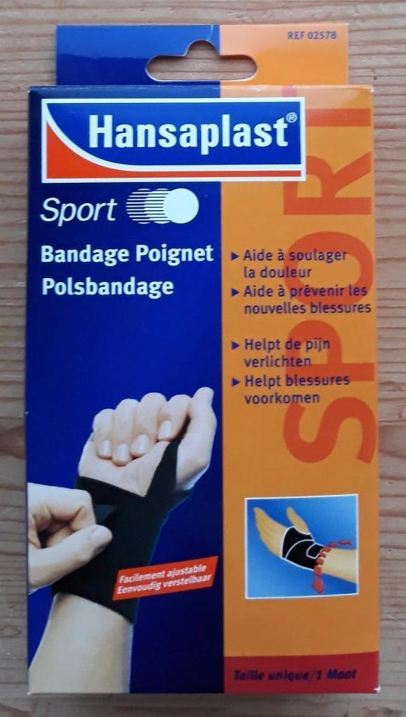 Hansaplast Sport Neopreen polsbandage, Diversen, Braces, Nieuw, Ophalen of Verzenden