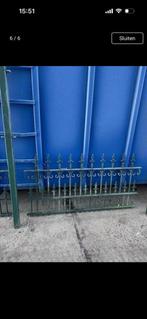 Gezocht: Sierhekwerk zwart, 8.5m met poortje, Tuin en Terras, Tuinhekken en Hekwerk, Ophalen, Met poort, Gebruikt, Sierhekwerk
