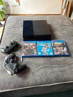 PS4 met 2 controllers en 3 games, Spelcomputers en Games, Spelcomputers | Sony PlayStation 4, Met 2 controllers, Ophalen of Verzenden