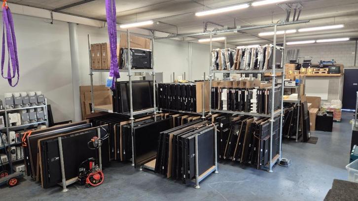 Grote partij touchscreens - 55/65/75/86 inch - div merken, Computers en Software, Monitoren, Refurbished, 60 Hz of minder, DisplayPort