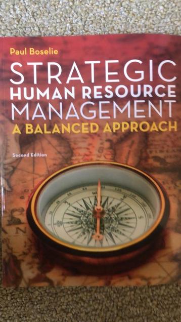 Strategic human resource management; A balanced approach