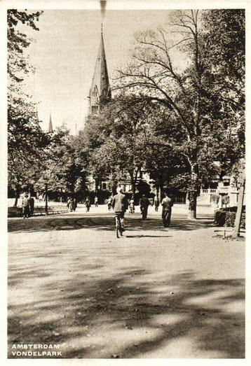 Amsterdam, Vondelpark - 197? gelopen beschikbaar voor biedingen