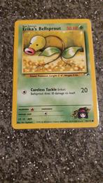 Erika's Bellsprout 76/132 Gym Heroes Wotc kaart 1999-2000 NM, Ophalen of Verzenden, Zo goed als nieuw
