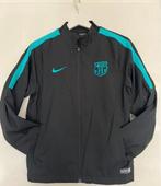 Nike FC Barcelona Trainingspak - Zwart/Blauw, Maat 52/54 (L), Zwart, Ophalen of Verzenden, Zo goed als nieuw