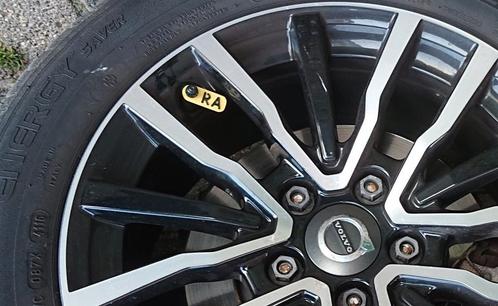 Banden labels met of zonder kenteken, Auto diversen, Autostickers, Ophalen of Verzenden