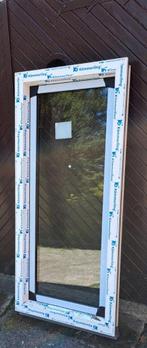 NIEUW kozijn / Draai-Kiep HR++ 165 x 75 cm / wit - mat zwart, Ophalen of Verzenden, Nieuw