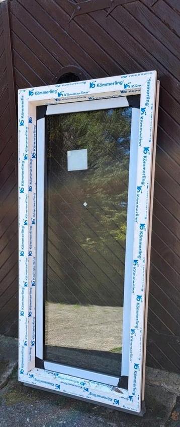 NIEUW kozijn / Draai-Kiep HR++ 165 x 75 cm / wit - mat zwart beschikbaar voor biedingen