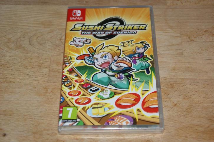 Sushi Striker the Way of Sushido (Switch) NIEUW in seal, Spelcomputers en Games, Games | Nintendo Switch, Nieuw, Avontuur en Actie