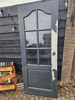 Massief houten binnendeur, Ophalen of Verzenden, Binnendeur, 200 tot 215 cm