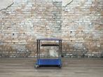Max & Dirk Trolley blauw bij TheReSales, Huis en Inrichting, Ophalen, Design, 55 tot 75 cm, Zo goed als nieuw