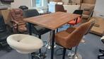 Bartafel mangohout acaciahout plus barkrukken, 5 krukken of meer, Ophalen of Verzenden, Nieuw