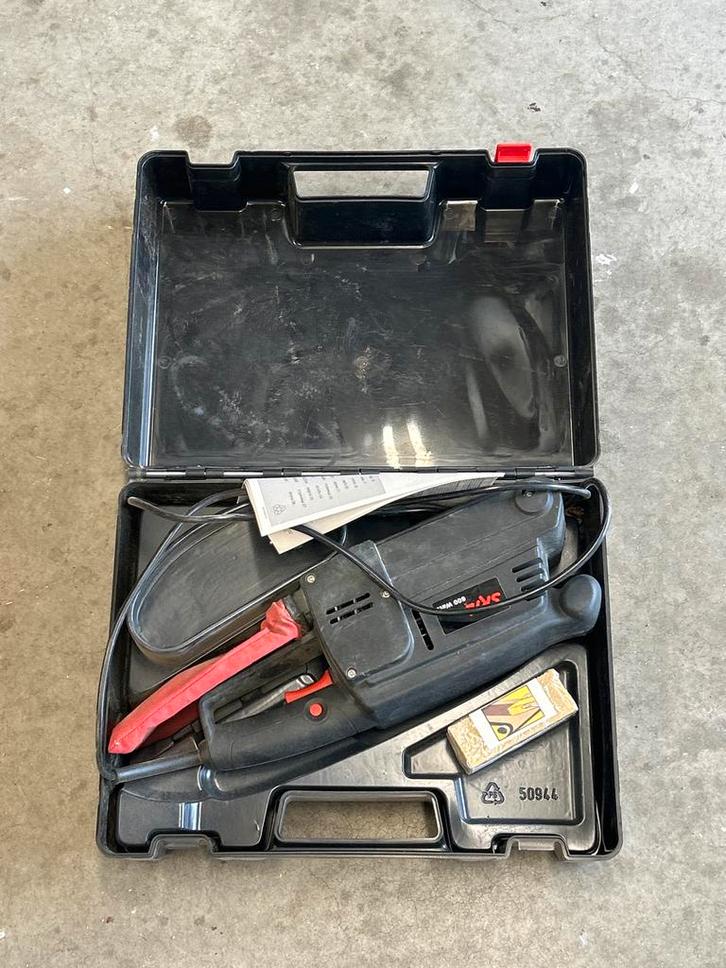 Skil Bandschuurmachine - Inclusief Koffer!, Doe-het-zelf en Verbouw, Gereedschap | Schuurmachines, Gebruikt, Bandschuurmachine