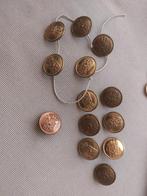 Vintage knopen rijksambtenaren, Ophalen of Verzenden, Gebruikt, Knoop of Knopen