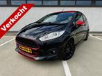 Ford Fiesta 1.0 EcoBoost Black Edition | Dealer onderhouden, Stof, Gebruikt, 1028 kg, Zwart