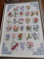 Geborduurd Bloemen Alfabet Telpatroon, Ophalen