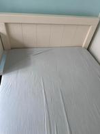 Gebroken wit kinderbed met lades + uitschuifbaar logeerbed, Ophalen, Gebruikt, 180 cm of meer, 70 tot 85 cm