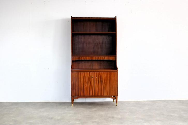 vintage secretaire | wandkast | jaren 60 | Zweden, Huis en Inrichting, Kasten | Secretaires, Gebruikt, Ophalen of Verzenden