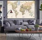 150x100 cm Retro #Wereldkaart  #Kaart, Huis en Inrichting, Tekening, Verzenden, Nieuw, 100 tot 125 cm