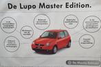 Poster VW Lupo "De Master Edition", Verzamelen, Deurposter of groter, Rechthoekig Liggend, Ophalen of Verzenden, Zo goed als nieuw