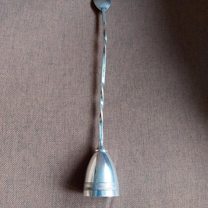 Vintage Cocktailbeker / Barlepel, Antiek en Kunst, Antiek | Bestek, Ophalen of Verzenden