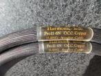 Harmonic Tech Pro-11 6N jumpers single cristal copper, Ophalen of Verzenden, Zo goed als nieuw, Minder dan 2 meter, Luidsprekerkabel