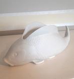 Porcelein biscuit vis koi karper pot vaas., Antiek en Kunst, Ophalen of Verzenden