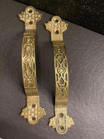 Set koperen handgrepen, Ophalen of Verzenden