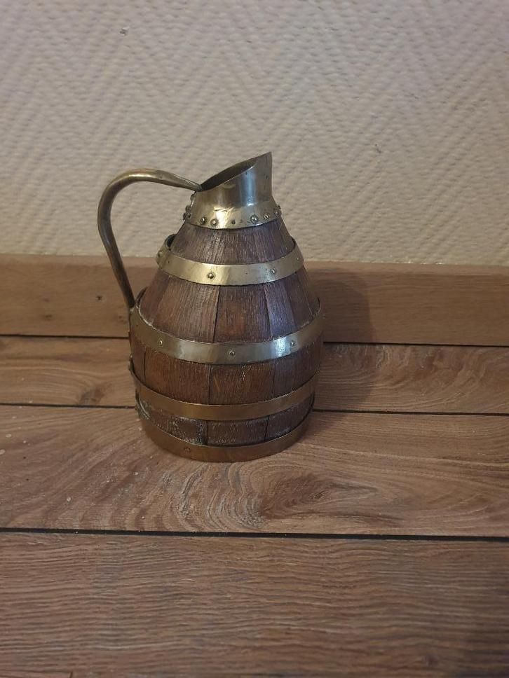 cider kan met messing banden, Antiek en Kunst, Antiek | Keukenbenodigdheden, Ophalen of Verzenden