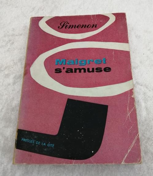 Maigret s'amuse  Simenon  Uit: 1957?, Boeken, Taal | Frans, Gelezen, Ophalen of Verzenden
