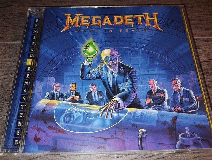 Megadeth - Rust In Piece [Remixed Remastered], Cd's en Dvd's, Cd's | Hardrock en Metal, Zo goed als nieuw, Ophalen of Verzenden