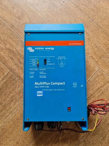Victron Multiplus 24v 1200va 25a. €349,99 beschikbaar voor biedingen