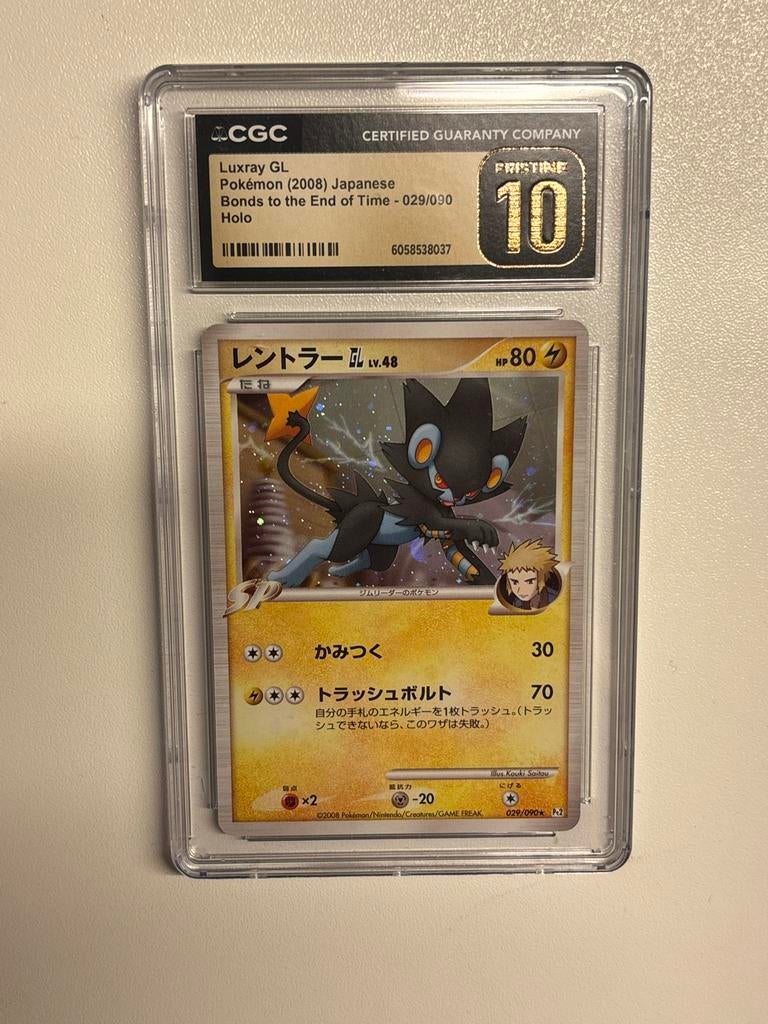 Luxray GL - Bonds to the End of Time - CGC Pristine 10, Verzenden, Nieuw