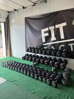 2-48kg dumbell set + rack fitness, Sport en Fitness, Fitnessmaterialen, Ophalen of Verzenden, Gebruikt, Dumbbell