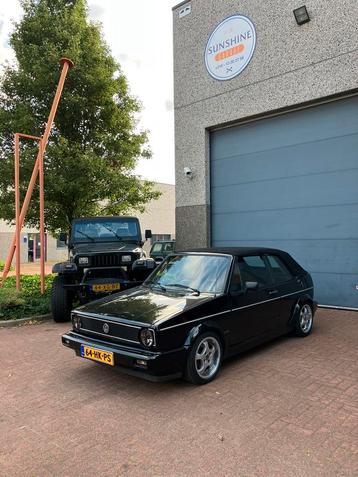 Volkswagen Golf 1.8 Cabriolet 72KW U9 1990 Zwart beschikbaar voor biedingen