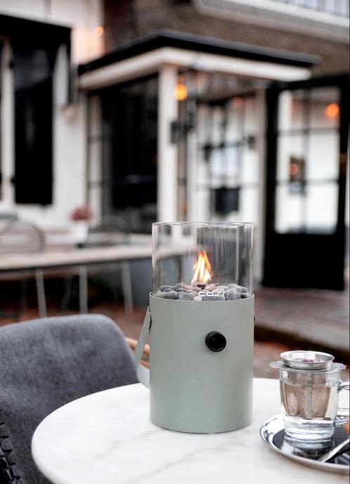 NIEUW Cosiscoop Original - Olive - Gas Lantaarn - merk Cosi, Tuin en Terras, Terrasverwarmers, Nieuw, Gas, Vloer, Draaibaar, Waterbestendig
