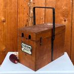 Houten kist Tudor origineel 13 x 25,5 x 19 Bruxelles, Minder dan 50 cm, Gebruikt, Minder dan 50 cm, Ophalen of Verzenden