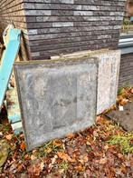 Afdekstenen, natuursteen, paalmuts, Doe-het-zelf en Verbouw, Ophalen, Gebruikt