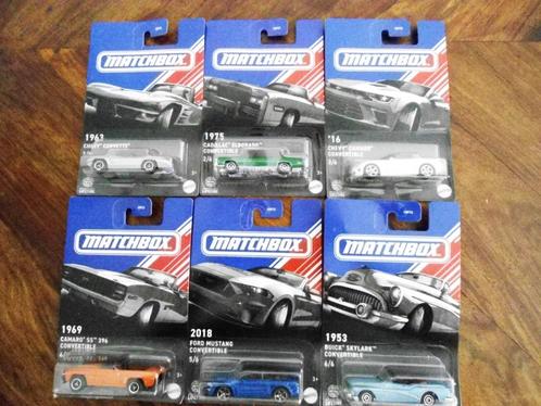 Complete serie matchbox  1 tm 6 puntgaaf in verpakking, Hobby en Vrije tijd, Modelauto's | 1:87, Nieuw, Auto, Matchbox, Ophalen