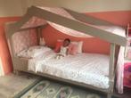 ZGAN kinderbed / bedhuisje / tentbed / hemelbed 90x200, Ophalen, 85 tot 100 cm, Zo goed als nieuw, Lattenbodem