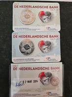 Coincard Nederlandse Bank UNC/BU en 1ste Dag uitgifte, Postzegels en Munten, Euro's, Koningin Beatrix, Verzenden