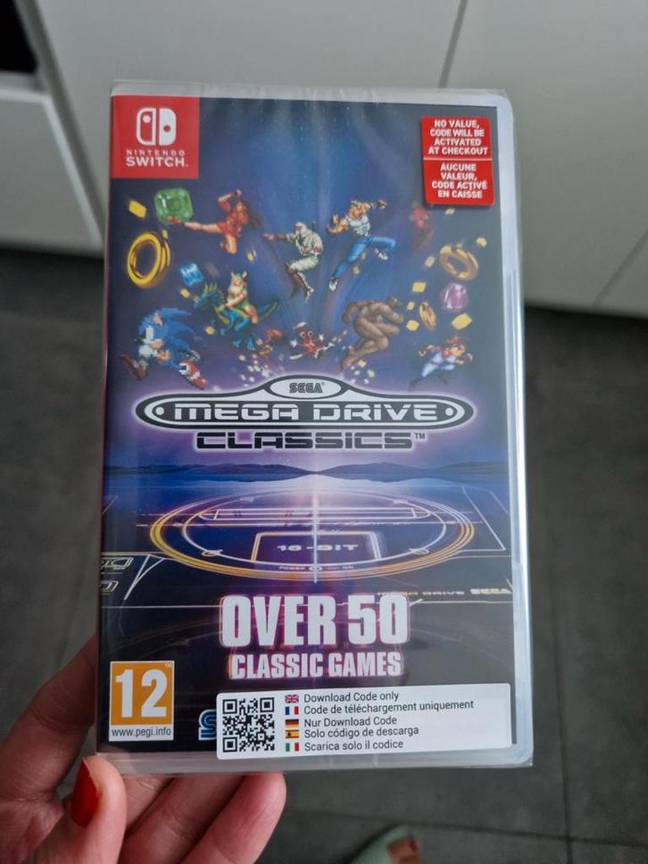 Nintendo Switch - Sega Mega Drive Classics, Spelcomputers en Games, Games | Nintendo Switch, Nieuw, Avontuur en Actie, 2 spelers