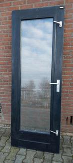 Merbau hardhouten  serredeur  met veiligheidsslot, Ophalen