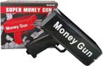 Geld - Geld pistool - Zwart - Money gun - Party prop - 200, Verzenden, Nieuw, Feestartikel, Overige