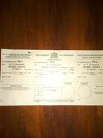 Oude Postcheque en Girodienst Stortingsbewijzen, Ophalen of Verzenden, 1920 tot 1950, Overige typen