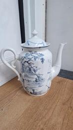 Koffiepot decor Marines van Petrus Regout Maastricht, Antiek en Kunst, Ophalen of Verzenden